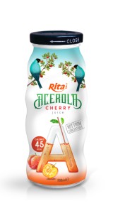 300ml Glass bottle Cherry Juice